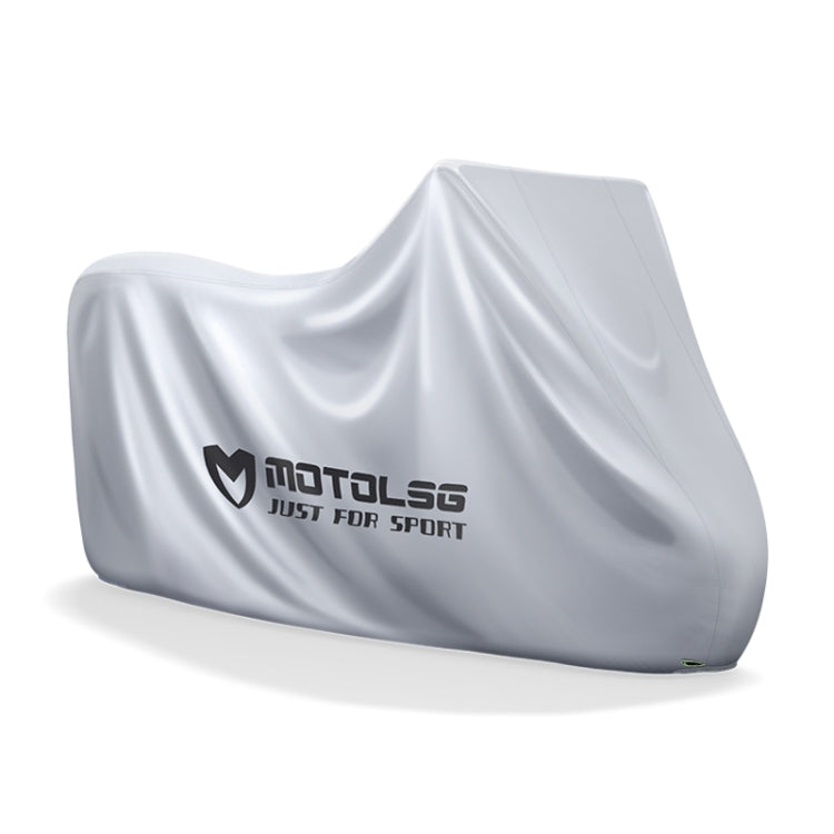 MOTOLSG Motorcycle Waterproof Sunproof Dustproof Thickening Cover — XXXL