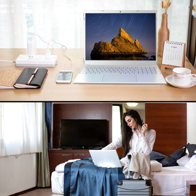 V8 15.6 inch Ultrathin Laptop, Windows 10 Intel Processor N95 Quad Core