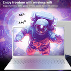 V8 15.6 inch Ultrathin Laptop, Windows 10 Intel Processor N95 Quad Core