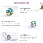 S925 Sterling Silver Whale Star Beads DIY Bracelet Necklace Accessories