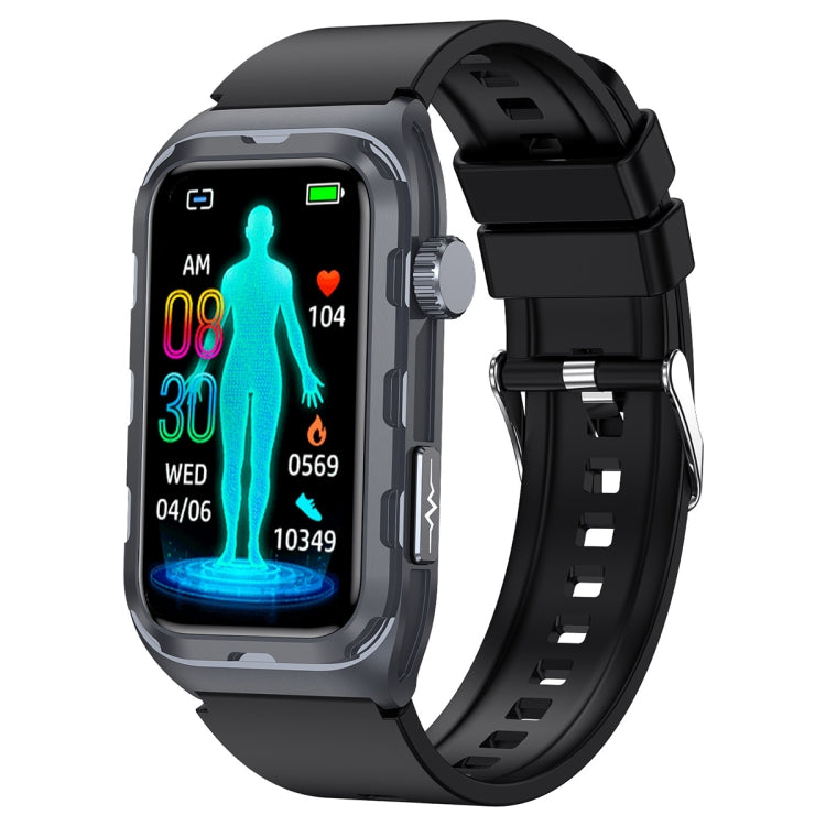 TK79 1.47 inch IP68 Waterproof Smart Watch, Support ECG / Blood Glucose / Blood Oxygen Monitoring / Uric Acid