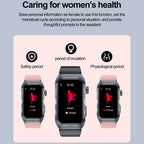 TK79 1.47 inch IP68 Waterproof Smart Watch, Support ECG / Blood Glucose / Blood Oxygen Monitoring / Uric Acid