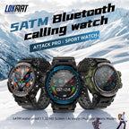 LOKMAT ATTACK Pro 1.39 inch BT5.1 Smart Sport Watch, Support Bluetooth Call / Sleep / Heart Rate / Blood Pressure Health Monitor — view 6