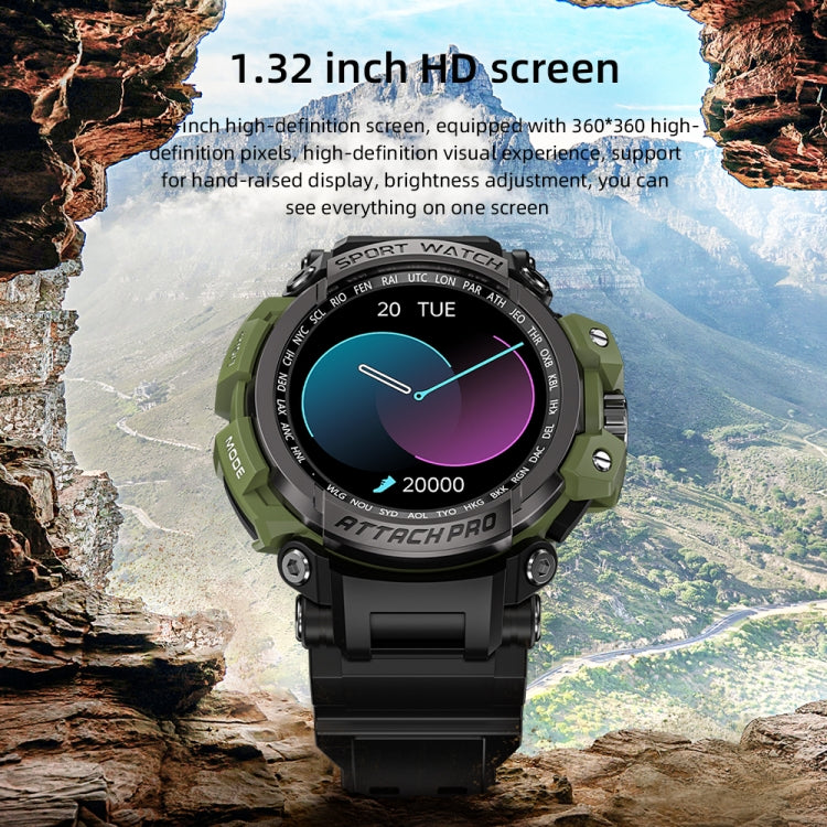 LOKMAT ATTACK Pro 1.39 inch BT5.1 Smart Sport Watch, Support Bluetooth Call / Sleep / Heart Rate / Blood Pressure Health Monitor — view 7