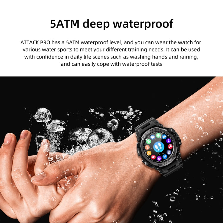 LOKMAT ATTACK Pro 1.39 inch BT5.1 Smart Sport Watch, Support Bluetooth Call / Sleep / Heart Rate / Blood Pressure Health Monitor — view 8
