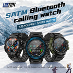LOKMAT ATTACK Pro 1.32 inch BT5.1 Smart Sport Watch, Support Bluetooth Call / Sleep / Blood Oxygen / Heart Rate / Blood Pressure Health Monitor — view 5