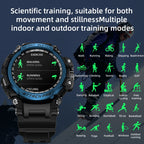 LOKMAT ATTACK Pro 1.32 inch BT5.1 Smart Sport Watch, Support Bluetooth Call / Sleep / Blood Oxygen / Heart Rate / Blood Pressure Health Monitor — view 11