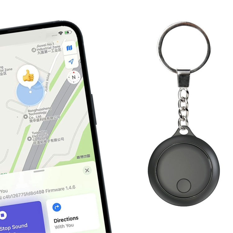 Global Positioning Pet Key Circular Anti-Lost Device Locator