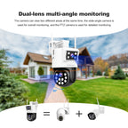 SriHome SH048 2MP + 2MP Humanoid Tracking Smart Night Vision Dual Lens IP Camera