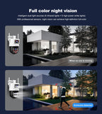 SriHome SH048 2MP + 2MP Humanoid Tracking Smart Night Vision Dual Lens IP Camera