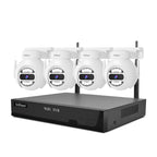 SriHome NVS001E-IPC047 Ultra HD 4 Channel WiFi Network Video Recorder Set — AU Plug
