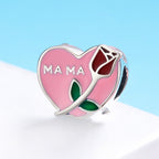 S925 Pure Silver Platinum Plated Accessories Pendant Beads