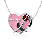 S925 Pure Silver Platinum Plated Accessories Pendant Beads