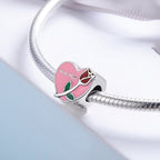 S925 Pure Silver Platinum Plated Accessories Pendant Beads