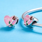 S925 Pure Silver Platinum Plated Accessories Pendant Beads