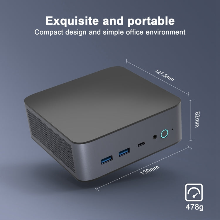 GXMO H90 Windows 11 Intel Core i7 11390H Processor Mini Computer — view 10