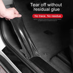 Universal Car Carbon Fiber Door Anti-collision Strip Protection Guards Trims Stickers Tape