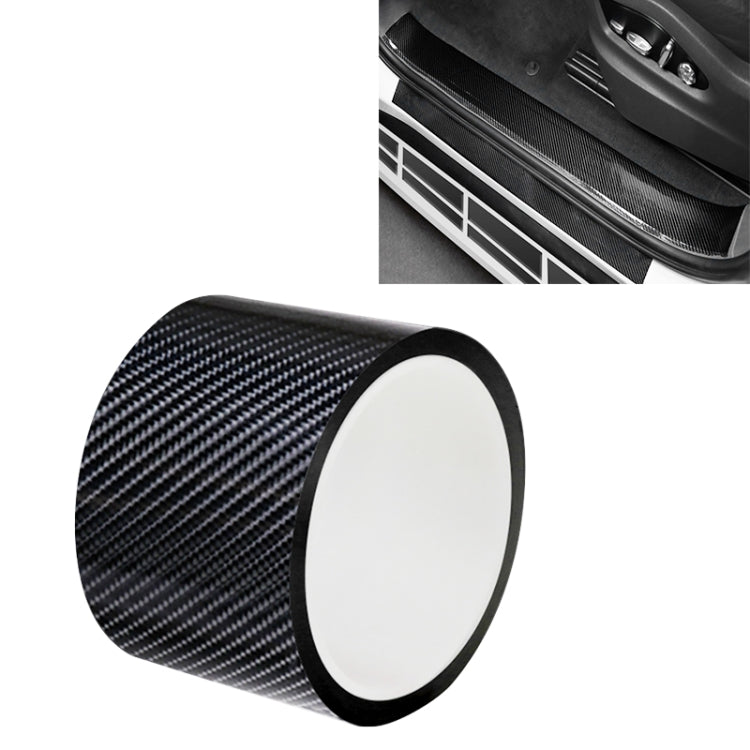 Universal Car Carbon Fiber Door Anti-collision Strip Protection Guards Trims Stickers Tape — view 19