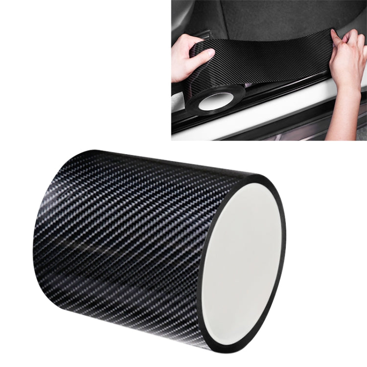Universal Car Carbon Fiber Door Anti-collision Strip Protection Guards Trims Stickers Tape — view 22