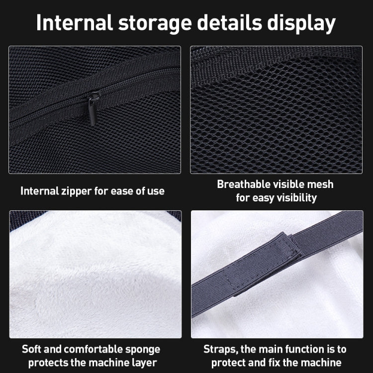 EVA Cloth Velvet Handle Waterproof Host Storage Bag