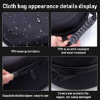 EVA Cloth Velvet Handle Waterproof Host Storage Bag