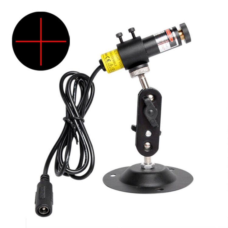 Adjustable Infrared Laser Positioning LED Work Light with Holder — EU Plug