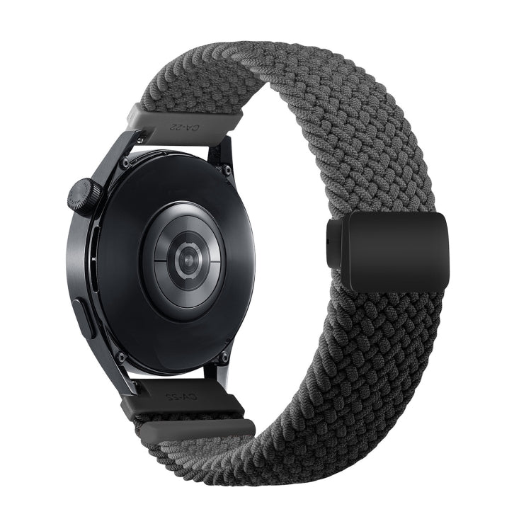 Two-color Magnetic Braided Nylon Watch Band
