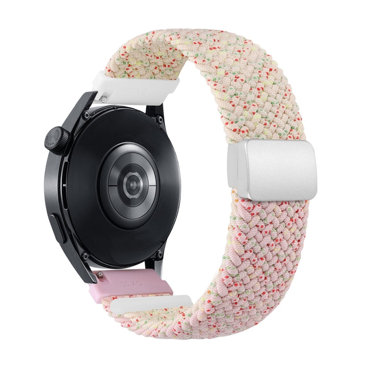 Two-color Magnetic Braided Nylon Watch Band