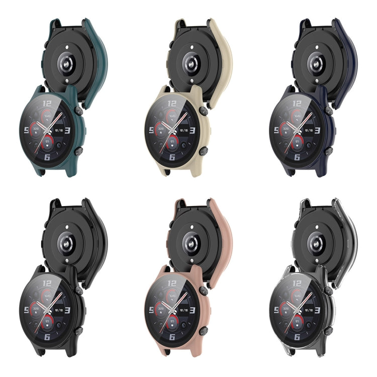 PC + Tempered Film Integrated Watch Protective Case