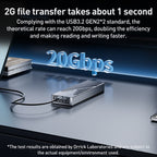ORICO CNM2-G20 20Gbps M.2 NVMe SSD Enclosure