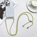 MagSafe Magnetic PC + TPU Phone Case with Lanyard