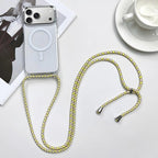 MagSafe Magnetic PC + TPU Phone Case with Lanyard