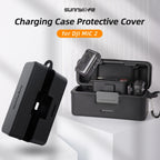 Sunnylife BHT772 Charging Case Wireless Mic Soft Scratch-proof Protective Cover — For DJI Mic 2