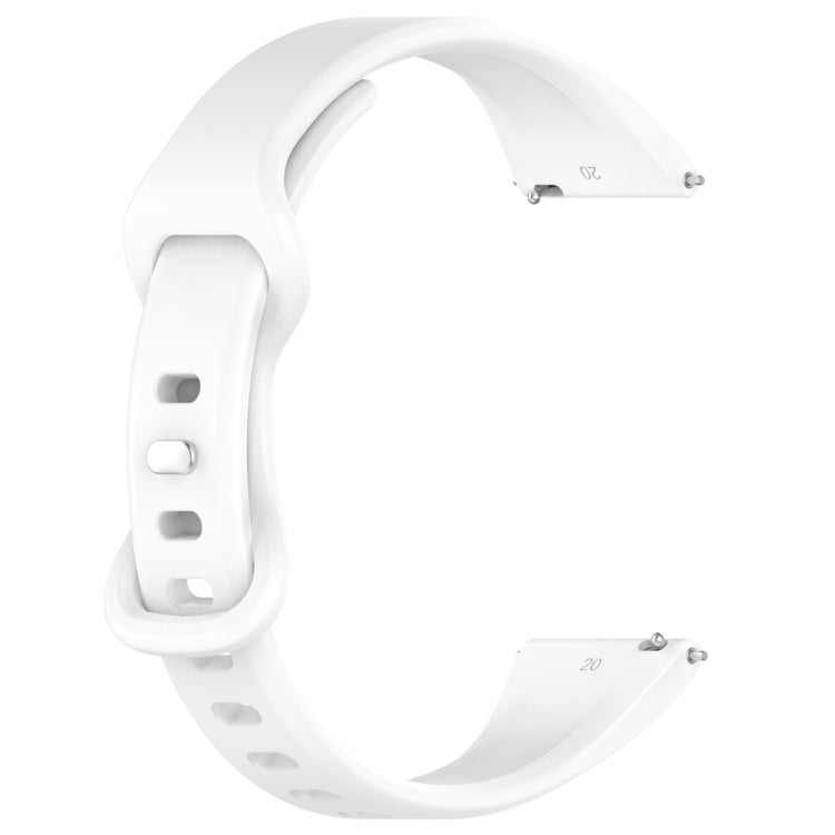Slim Reverse Buckle Silicone Watch Band
