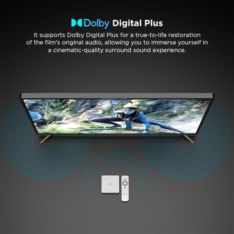 Kickpi KP1 Dual Band WiFi 4K HD Android TV Box