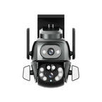 Q821 4MP Binocular Zoom Dual Light Source Outdoor IP67 Waterproof WiFi Camera