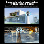 Q821 4MP Binocular Zoom Dual Light Source Outdoor IP67 Waterproof WiFi Camera