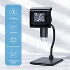 P190 1000X Desktop HD Digital Microscope with 2.4 inch Screen
