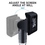 P190 1000X Desktop HD Digital Microscope with 2.4 inch Screen