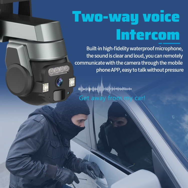 CF-Q812ES 5MP Two-way Voice Outdoor IP66 Waterproof WiFi Camera