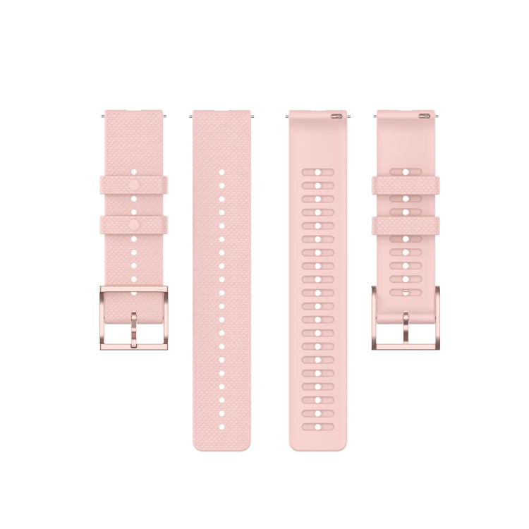 20mm Dot Texture Wrist Strap — Light Pink