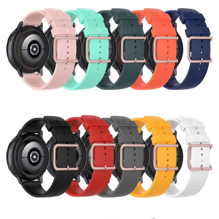 20mm Dot Texture Wrist Strap — Red