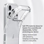 ZGA Clear TPU Shockproof Phone Case