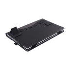 Cloth Texture Laptop Leather Case With Stand Function
