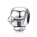 Sterling Silver S925 Boxing Set Beaded DIY Bracelet