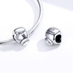 Sterling Silver S925 Boxing Set Beaded DIY Bracelet — view 4