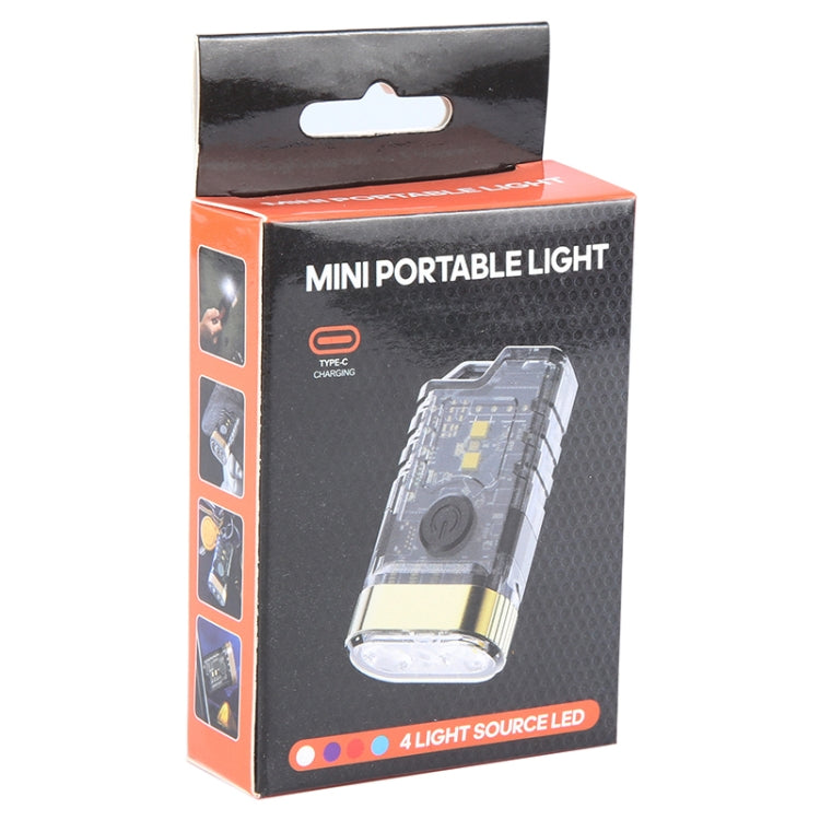 A11 Multi-function Mini Portable Light Dual LED Flashlight