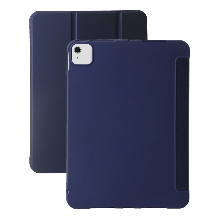 Three-fold Holder Flip Tablet Leather Case