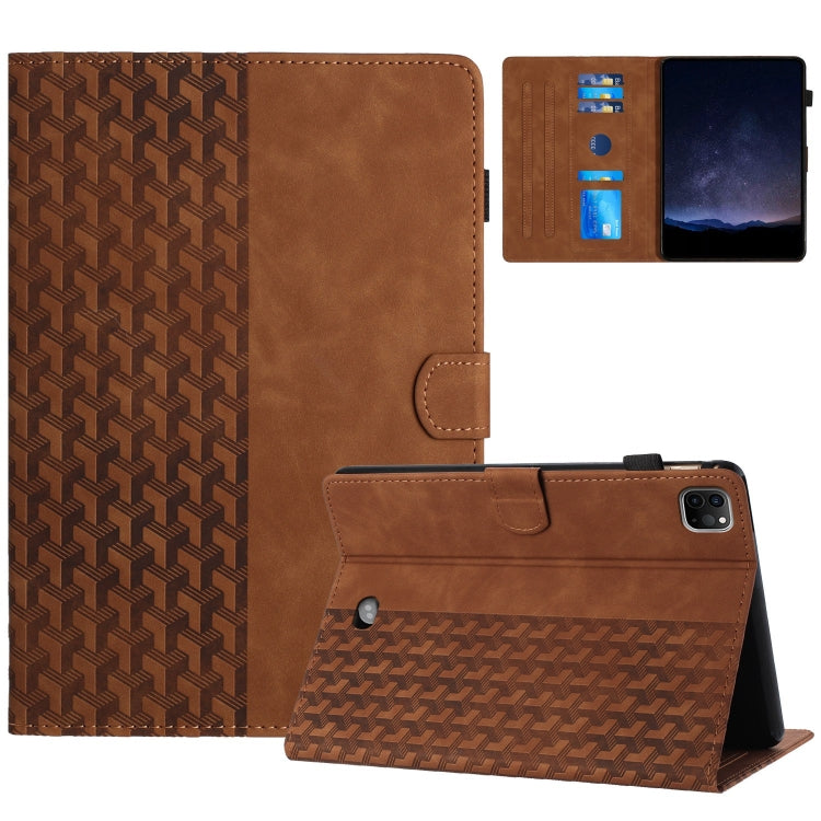 Building Blocks Embossed Leather Smart Tablet Case