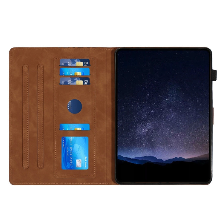 Building Blocks Embossed Leather Smart Tablet Case